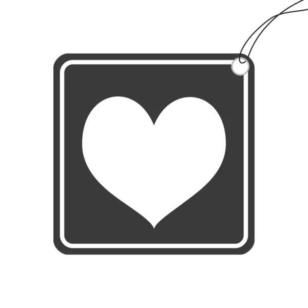Eine Illustrierte Ikone Isoliert Auf Einem Hintergrund Hearts Card Suit — Stockfoto