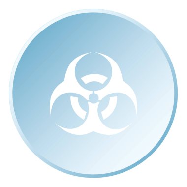 Bir Arkaplanda İzole Edilen Resimli Bir Simge - Radyo Etkin Yuvarlak