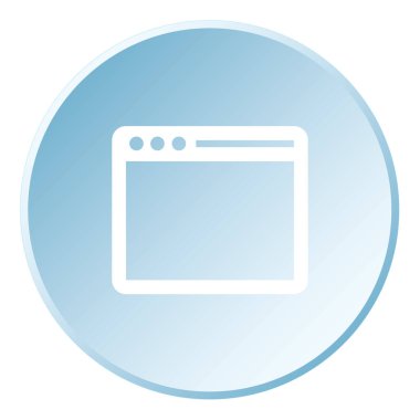 Bir Arkaplanda İzole Edilen Resimli Simge - Tarayıcı