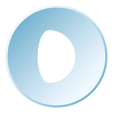 Bir Arkaplanda İzole Edilen Resimli Bir Simge - Balmumu Ay