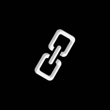 Bir Arkaplanda İzole Edilen Resimli Simge - Bağlantı