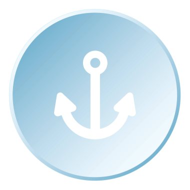 Bir Arkaplanda İzole Edilen Resimli Simge - Çapa