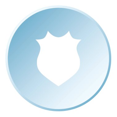 Bir Arkaplanda İzole Edilen Resimli Simge - Sivri Kalkan