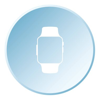 Bir Arkaplanda İzole Edilen Resimli Bir Simge - Akıllı Saat