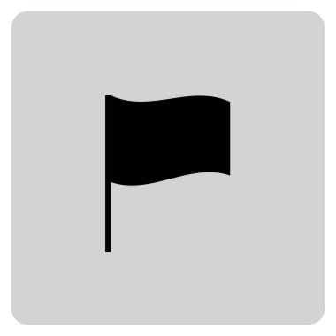 Resimli Simge Arkaplanda İzole Edildi -