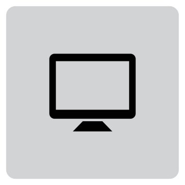 Resimli Simge Arkaplanda İzole Edildi -