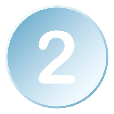 Resimli Simge Arkaplanda İzole Edildi -