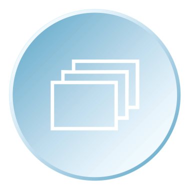 Resimli Simge Arkaplanda İzole Edildi -