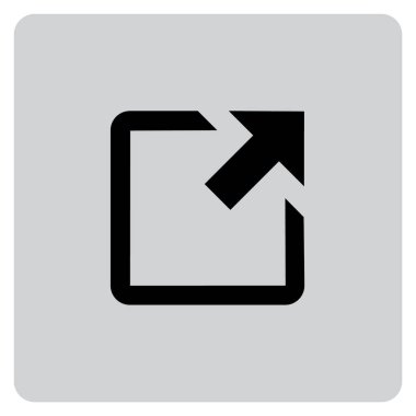 Resimli Simge Arkaplanda İzole Edildi -