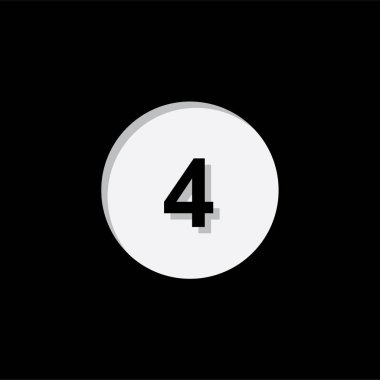 Resimli Simge Arkaplanda İzole Edildi -