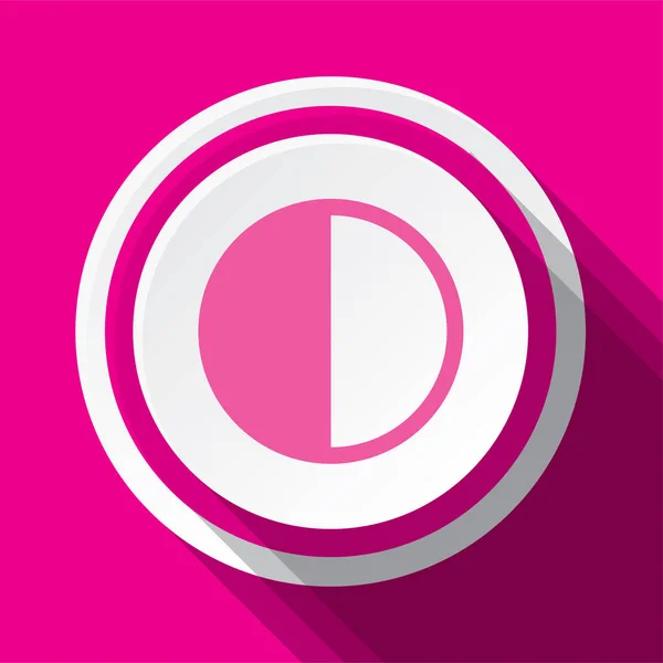 Pink Vector Icon Design Halftone — 스톡 벡터