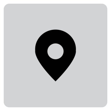 Resimli Simge Arkaplanda İzole Edildi -