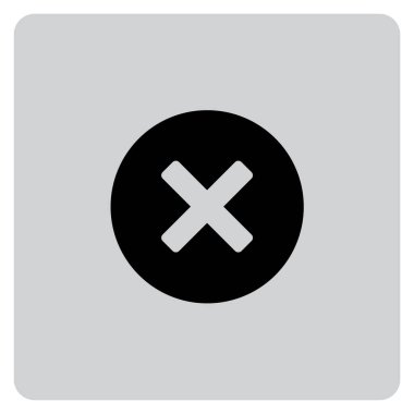 Resimli Simge Arkaplanda İzole Edildi -