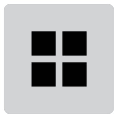 Resimli Simge Arkaplanda İzole Edildi -