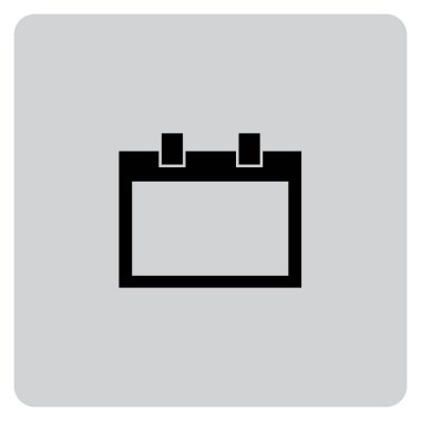 Resimli Simge Arkaplanda İzole Edildi -