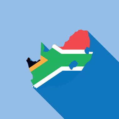 İçinde bayrak olan Ülke ŞekliName