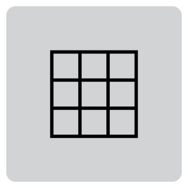 Resimli Simge Arkaplanda İzole Edildi -