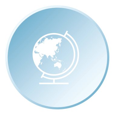 Resimli Simge Arkaplanda İzole Edildi -