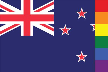 Yeni Zelanda için Resimli Bayrak