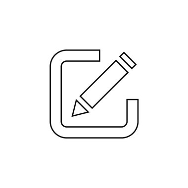 Resimli Simge Arkaplanda İzole Edildi -