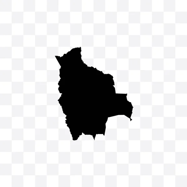 Illustration Vectorielle Pays Noir Bolivie — Image vectorielle
