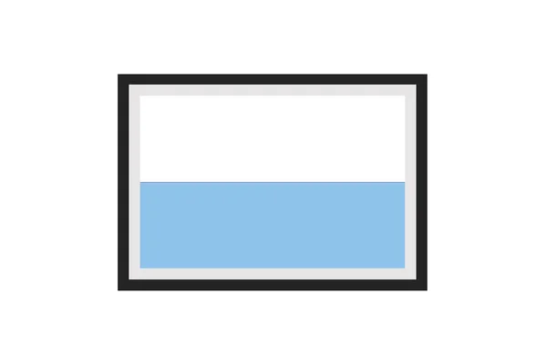 Illustration Vectorielle Drapeau Saint Marin — Image vectorielle