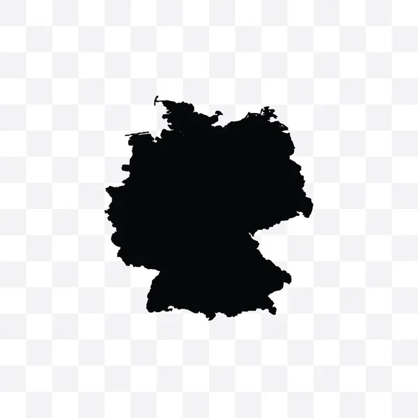 Illustration Vectorielle Pays Noir Allemagne — Image vectorielle