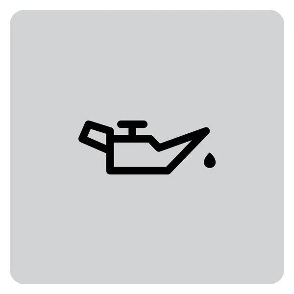 Ikona Ilustrowana Izolowana Tle — Wektor stockowy