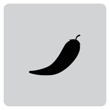 Resimli Simge Arkaplanda İzole Edildi -