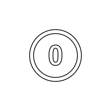 Resimli Simge Arkaplanda İzole Edildi -