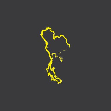 Country Shape İllüstrasyonu