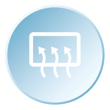 Resimli Simge Arkaplanda İzole Edildi -