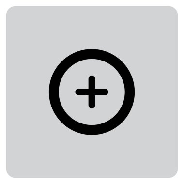 Resimli Simge Arkaplanda İzole Edildi -