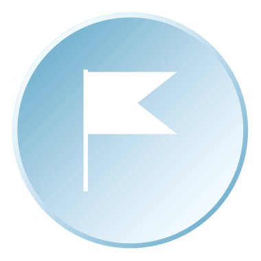 Resimli Simge Arkaplanda İzole Edildi -