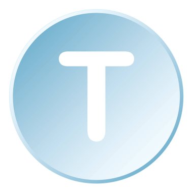 Resimli Simge Arkaplanda İzole Edildi -