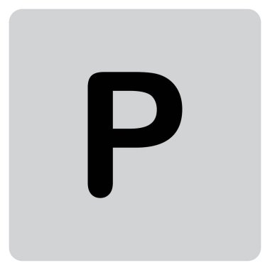 Resimli Simge Arkaplanda İzole Edildi -