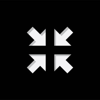 Resimli Simge Arkaplanda İzole Edildi -