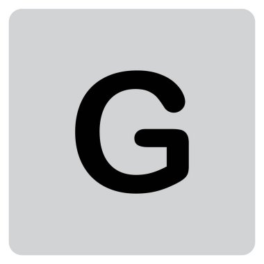 Resimli Simge Arkaplanda İzole Edildi -