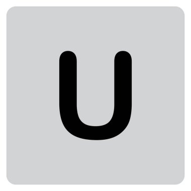 Resimli Simge Arkaplanda İzole Edildi -