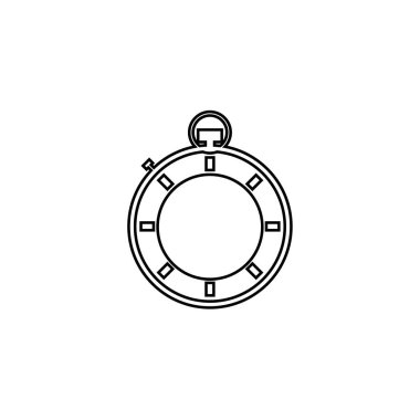 Resimli Simge Arkaplanda İzole Edildi -