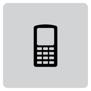 Resimli Simge Arkaplanda İzole Edildi -