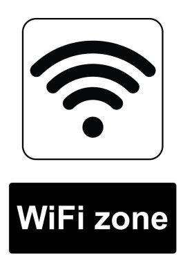 Kamu Bilgi İşareti. Wi-Fi bölgesi