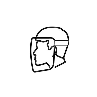 Resimli Simge Arkaplanda İzole Edildi -