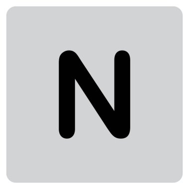 Resimli Simge Arkaplanda İzole Edildi -