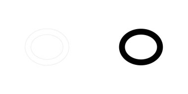 Resimli Simge Arkaplanda İzole Edildi -