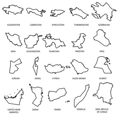 Resimli Ülke Şekil Paketi