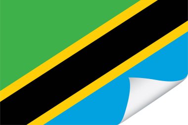 Tanzanya Ülkesi için Resimli Bayrak