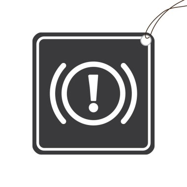 Resimli Simge Arkaplanda İzole Edildi -