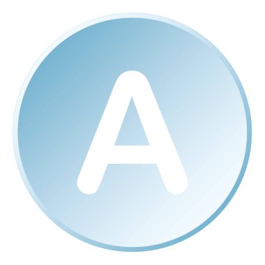 Resimli Simge Arkaplanda İzole Edildi -