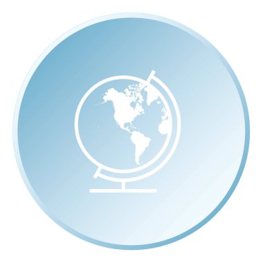 Resimli Simge Arkaplanda İzole Edildi -